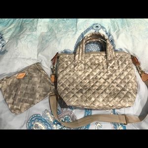 MZ Wallace Basketweave Small Sutton